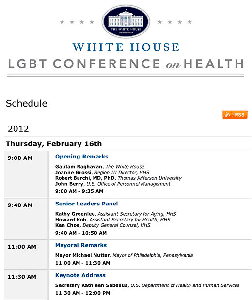 Jefferson Digital Commons: White House LGBT Conference in Health - click to go to this web page. 
